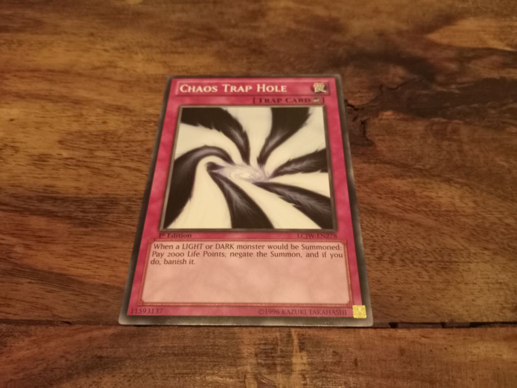 Yu-Gi-Oh! Chaos Trap Hole LCJW-EN278 AllRoleplaying.com Yu-Gi-Oh! Chaos Trap Hole LCJW-EN278 AllRoleplaying.com