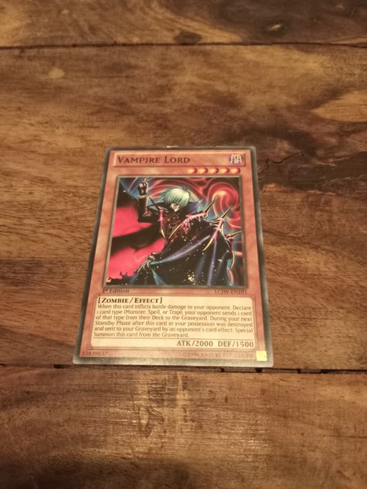 Yu-Gi-Oh! Vampire Lord LCJW-EN191