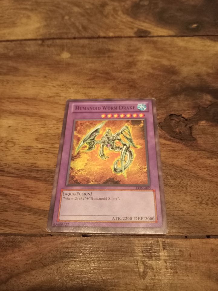 Yu-Gi-Oh! Humanoid Worm Drake LON-005