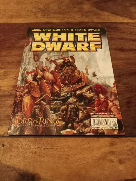 White Dwarf 313 Games Workshop Magazine