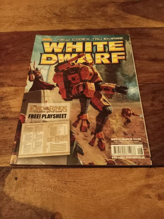 White Dwarf 315 Games Workshop Magazine