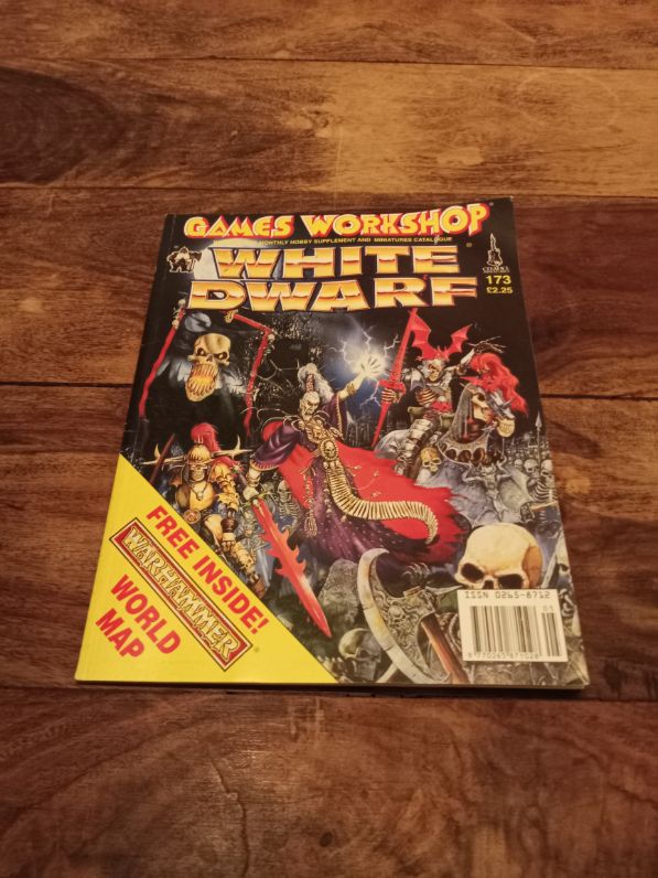 White Dwarf 173 Games Workshop Magazine