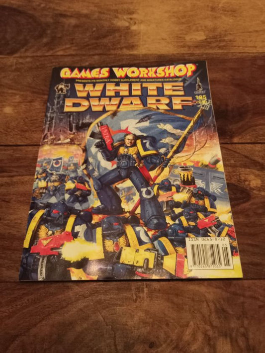 White Dwarf 185 Games Workshop Magazine