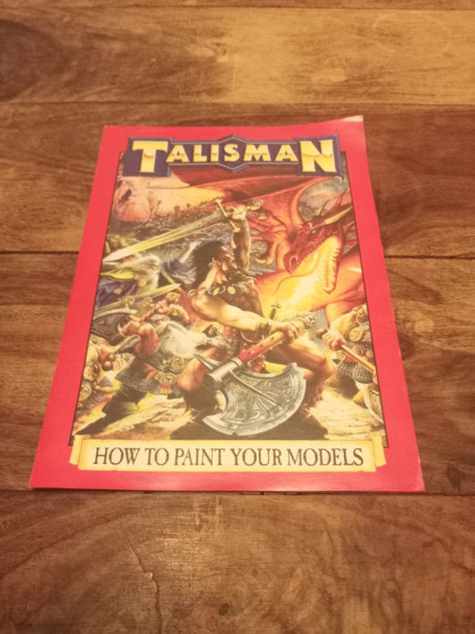 Talisman How to Paint Your Models