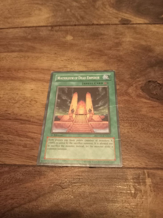 Yu-Gi-Oh! Mausoleum of the Emperor POTD-EN047