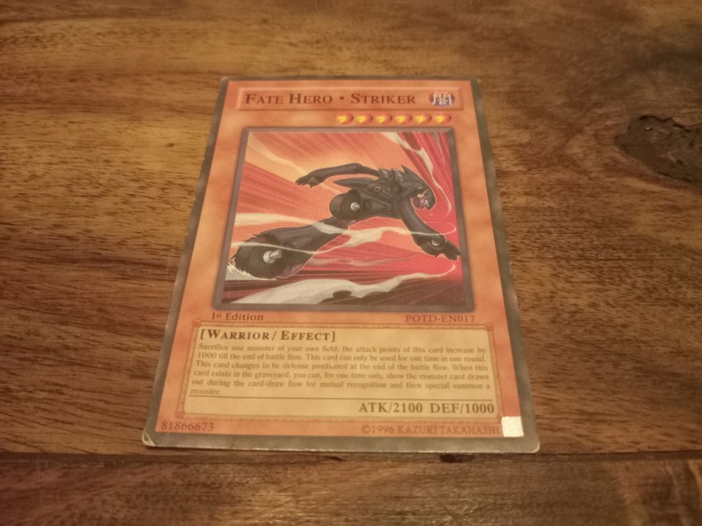Yu-Gi-Oh! Destiny Hero - Dasher POTD-EN017