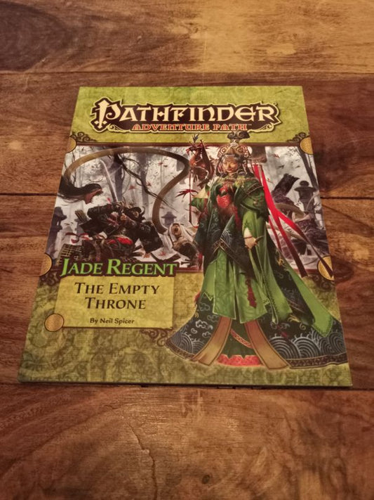 Pathfinder Adventure Path The Empty Throne Jade Regent #6 Paizo Publishing 2012