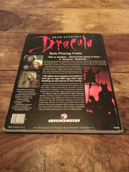 Bram Stoker's Dracula Role Playing Game Leading Edge Games 1992