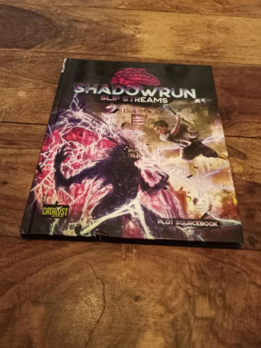 Shadowrun Slip Streams Hardcover Shadowrun 6th Ed Catalyst Game Labs 2020