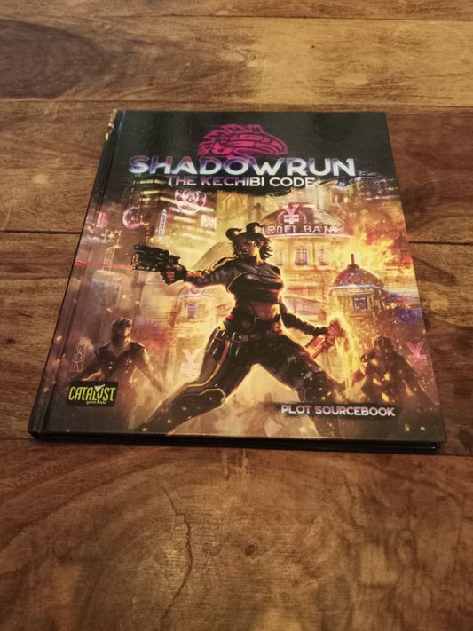 Shadowrun Sixth World The Kechibi Code Hardcover Catalyst Game Labs