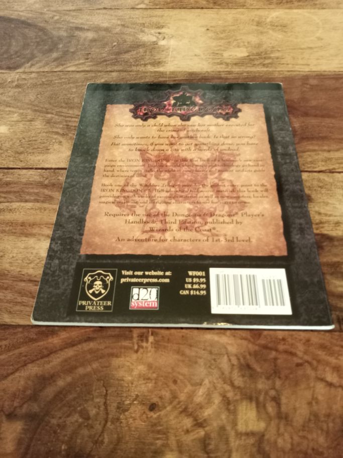 The Longest Night Tha Witchfire Trilogy #1 Iron Kingdoms Privateer Press 2001