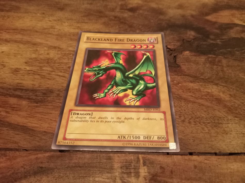 Yu-Gi-Oh! Blackland Fire Dragon MRD-E062