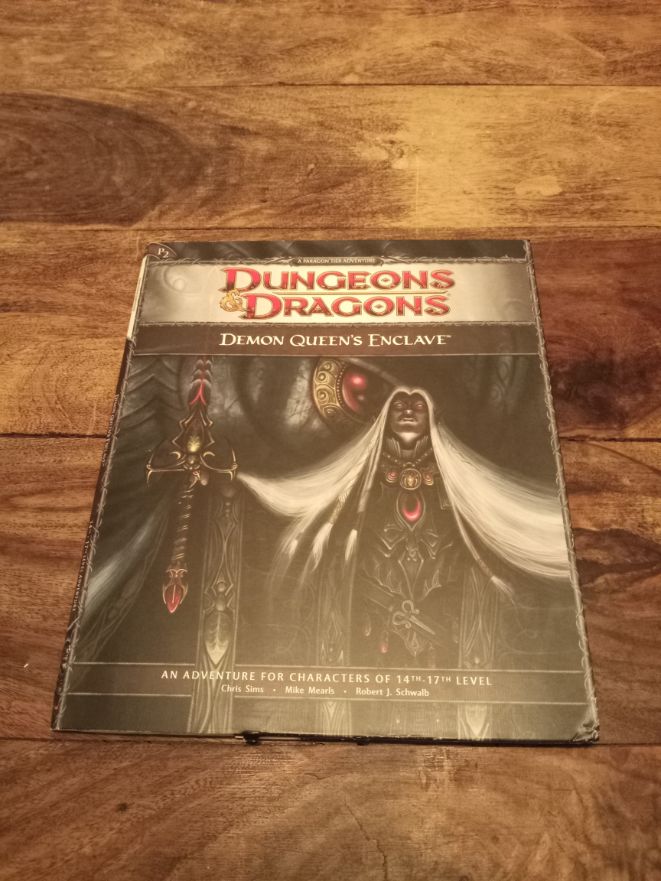Dungeons and Dragons Demon Queen's Enclave The Paragon Tier Trilogy #2