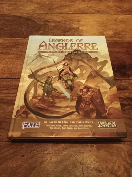 Legends of Anglerre Hardcover Starblazer Adventures Cubicle Seven 2010