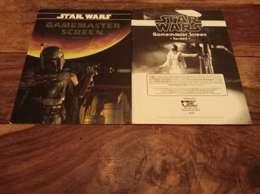 Star Wars Gamemaster Screen Revised WEG 40135 West End Games 1996