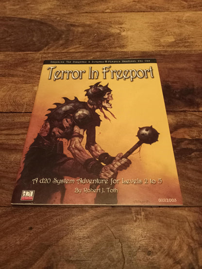 Terror In Freeport d20 Green Ronin Publishing 2000