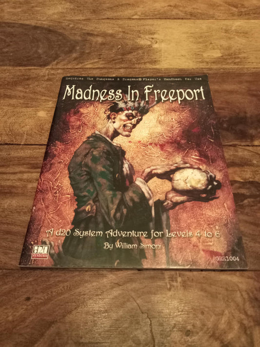 Madness In Freeport d20 Green Ronin Publishing 2001