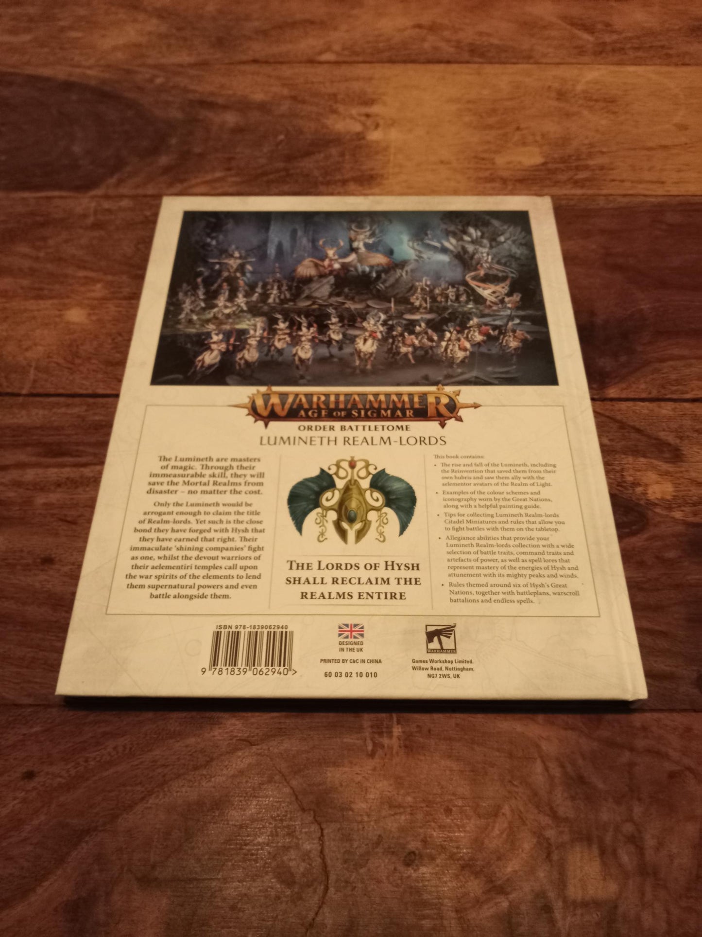 Warhammer Lumineth Realm - Lords Battletome Age Of Sigmar 2021