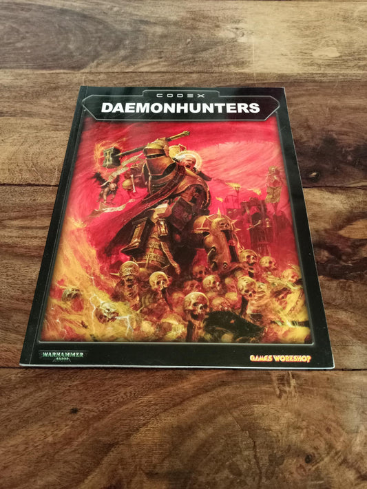 Warhammer 40k Daemonhunters Codex Games Workshop