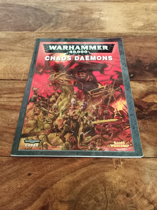 Warhammer 40k Chaos Daemons Codex 4th Edition Games Workshop