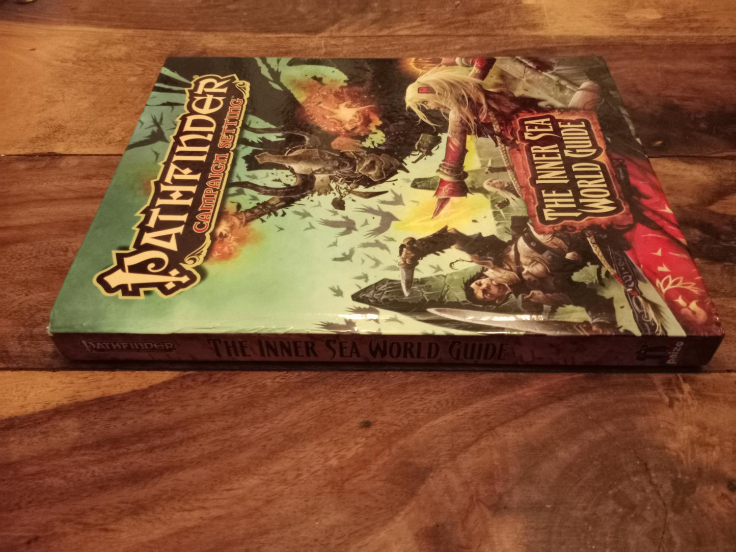 Pathfinder Inner Sea World Guide With Map Hardcover Paizo Publishing 2011