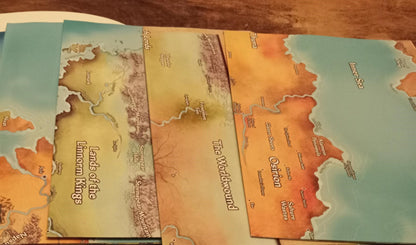Pathfinder Inner Sea Poster Map Folio Hardcover Paizo Publishing 2011