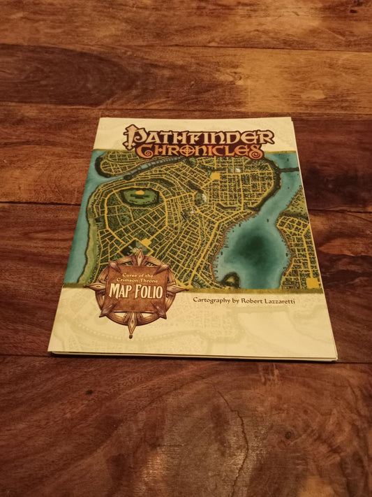 Pathfinder Chronicles Map Folio Curse of the Crimson Throne Paizo Publishing 2008