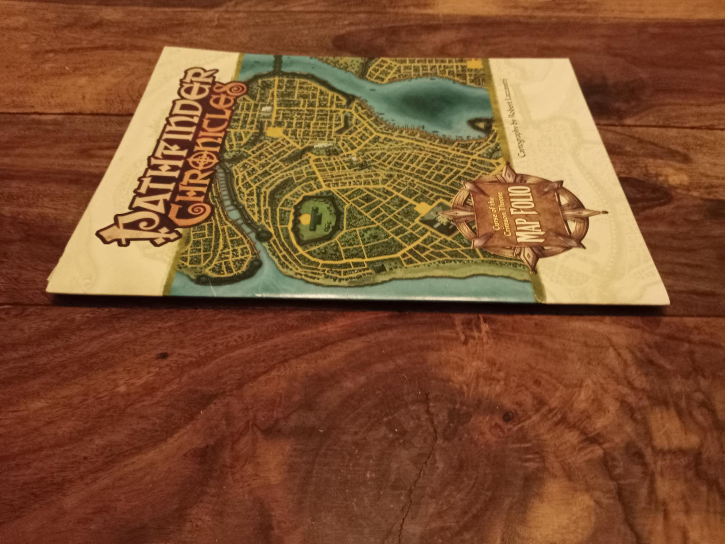 Pathfinder Chronicles Map Folio Curse of the Crimson Throne Paizo Publishing 2008