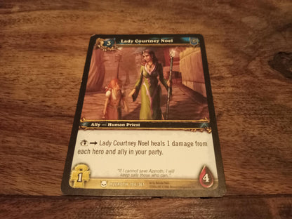 World of Warcraft Lady Courtney Noel Azeroth Trading Card