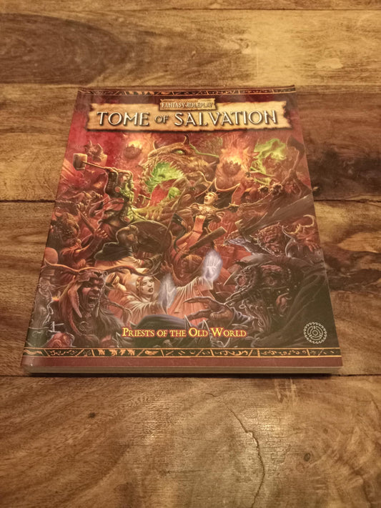 Warhammer Fantasy Roleplay Tome Of Salvation WFRP 2nd Edition