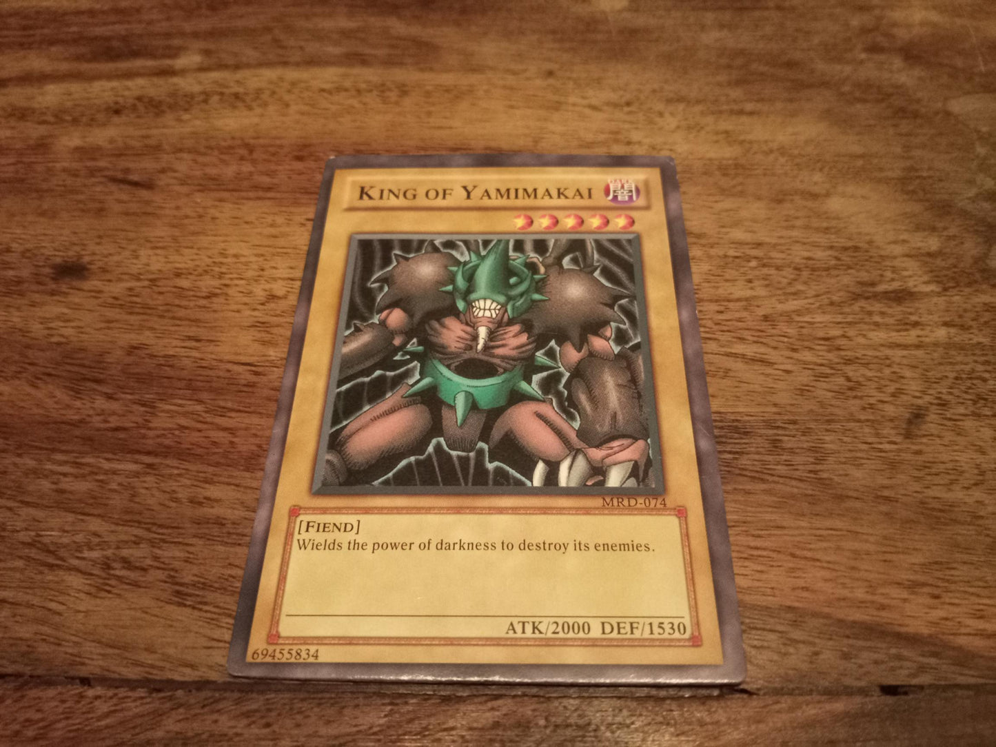 Yu-Gi-Oh! King Of Yamimakai MRD-074