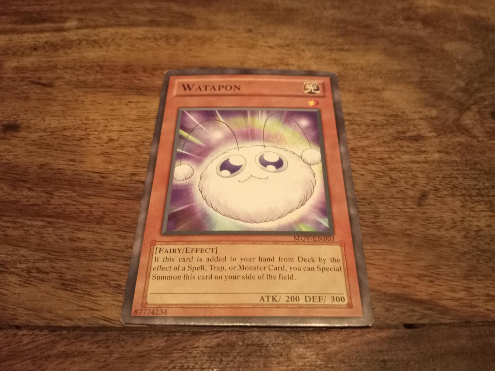 watapon yugioh card Yu-Gi-Oh! Watapon MOV-EN003 AllRoleplaying.com