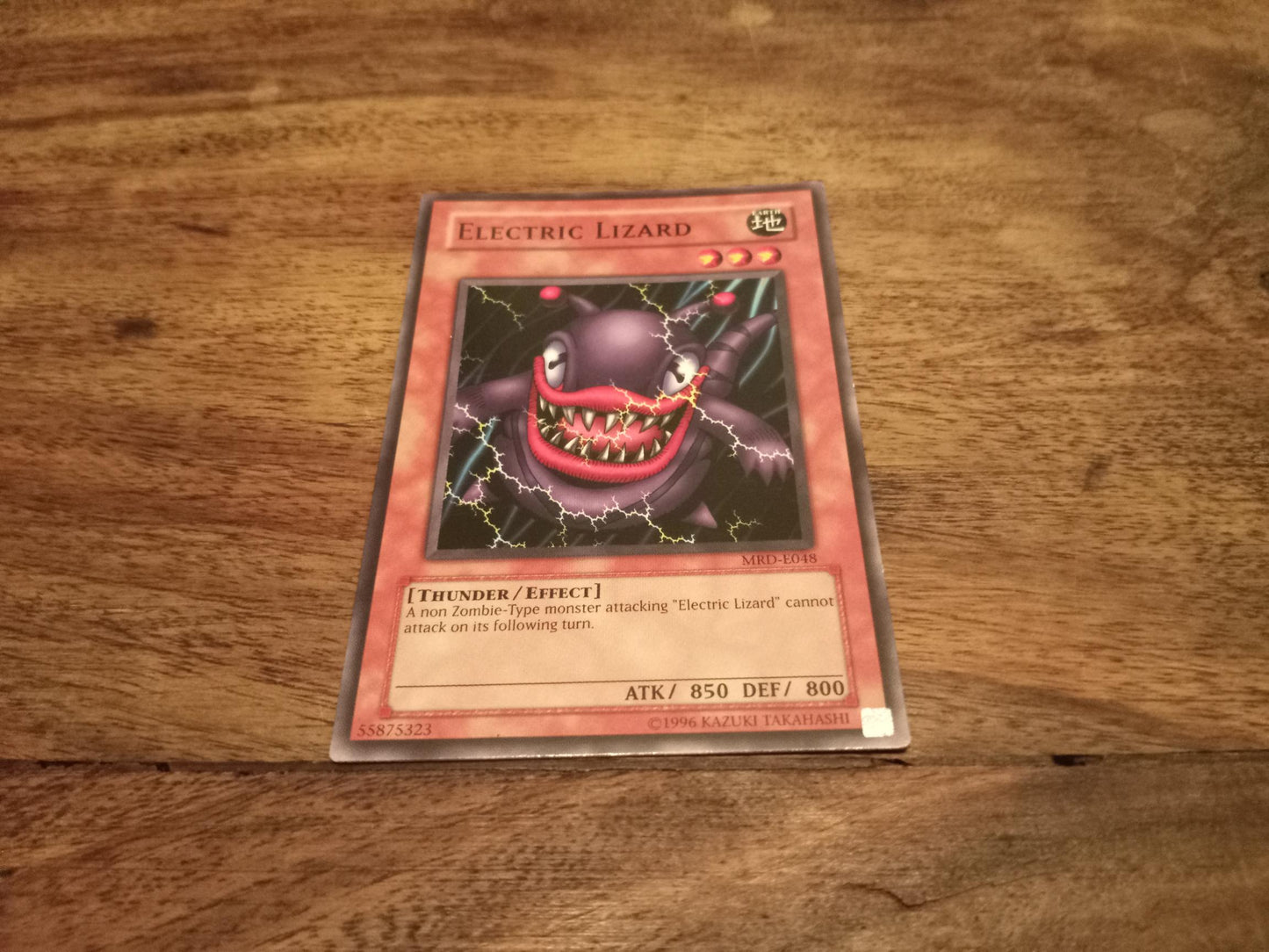 Yu-Gi-Oh! Electric Lizard MRD-E048