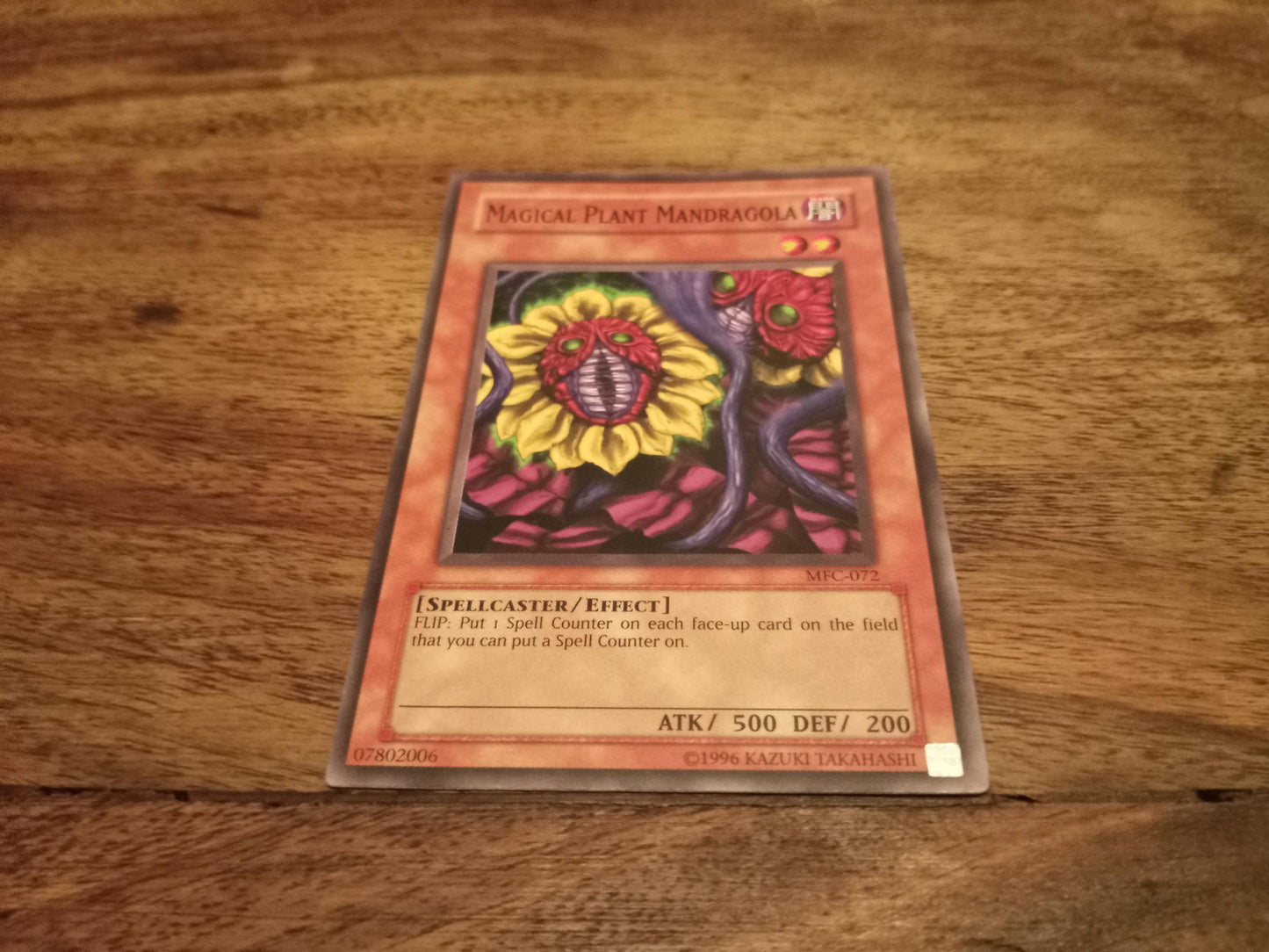 Yu-Gi-Oh! Magical Plant Mandragola MFC-072