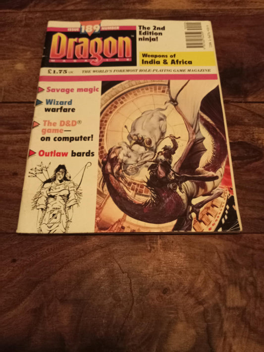 Dragon Magazine #189 Jan 1993