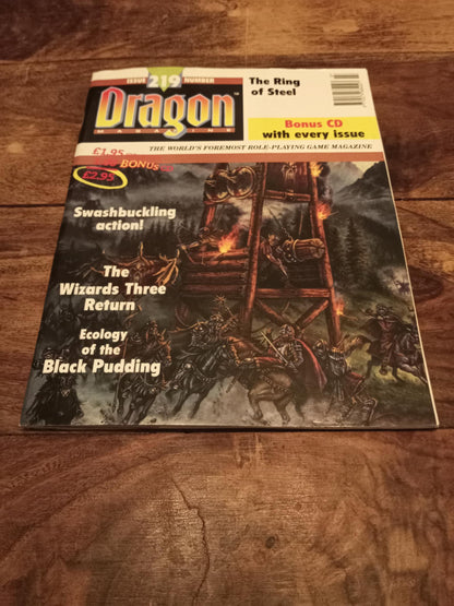 Dragon Magazine #219 July 1995 TSR D&D