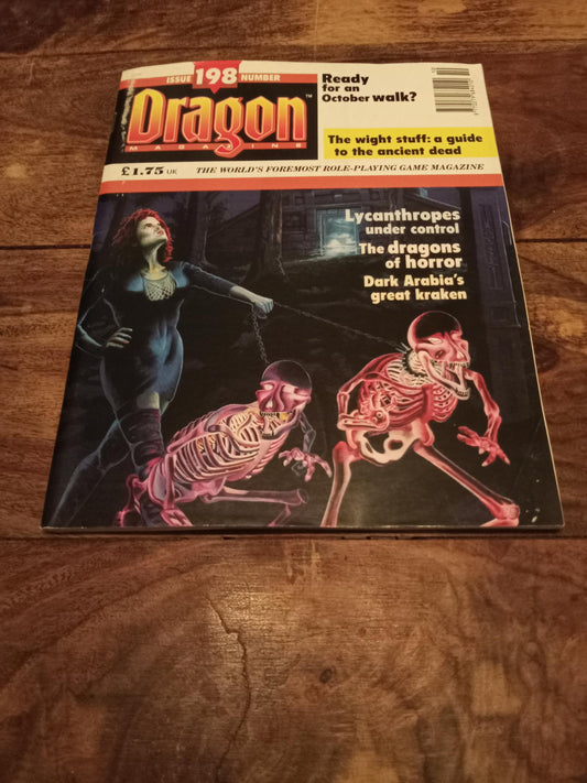 Dragon Magazine #198 October 1993 TSR D&D