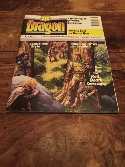 Dragon Magazine #215 March 1995 TSR AD&D