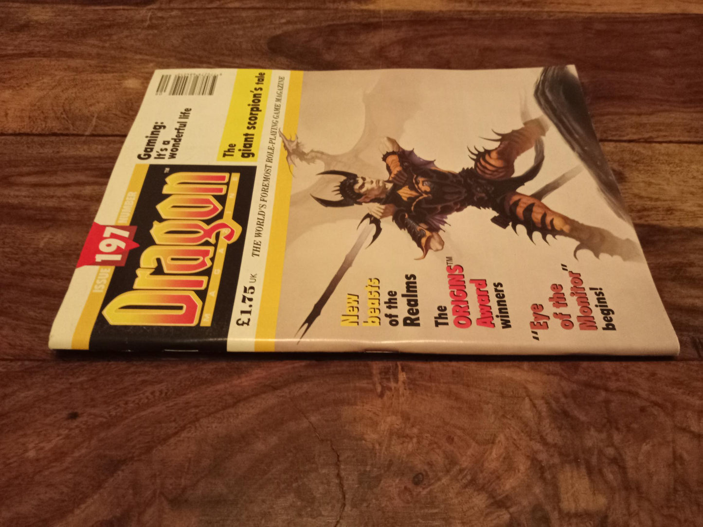 Dragon Magazine #197 September 1993 TSR AD&D