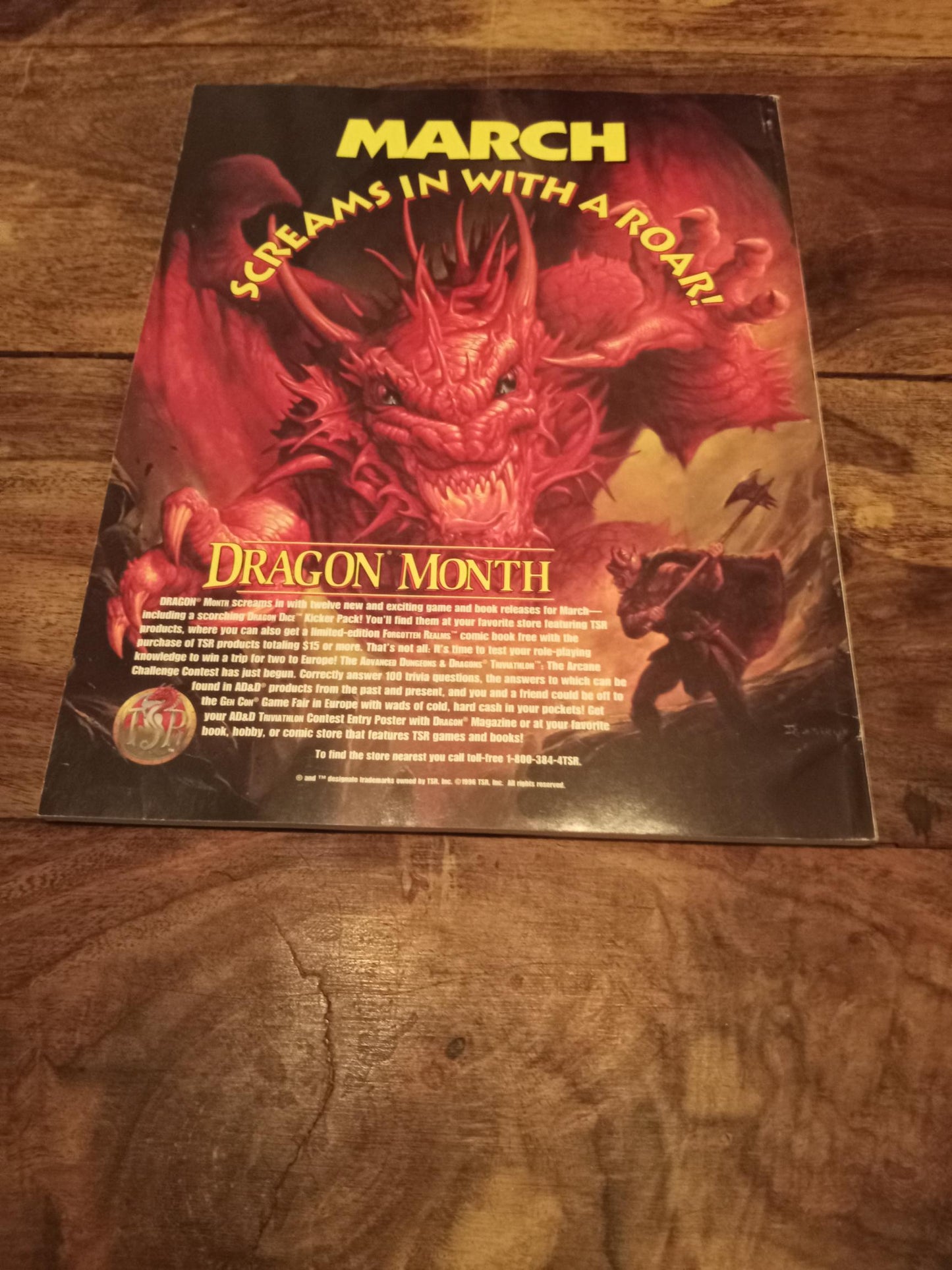 Dragon Magazine #227 March 1996 TSR D&D