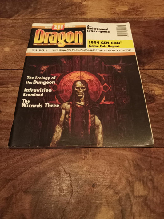 Dragon Magazine #211 November 1994 TSR AD&D