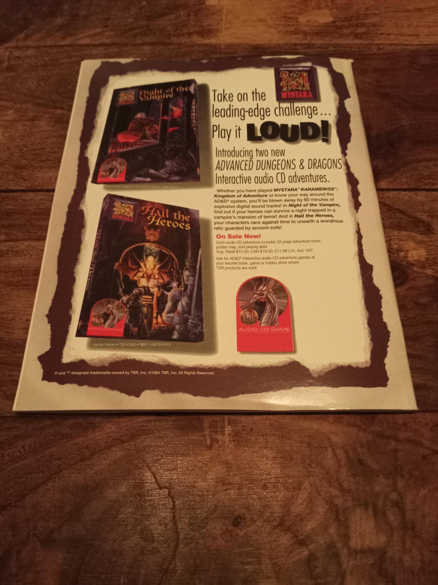 Dragon Magazine #211 November 1994 TSR AD&D