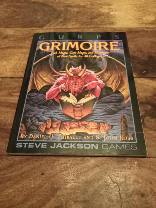 GURPS Grimoire 1st-3rd Ed Steve Jackson Games 1994