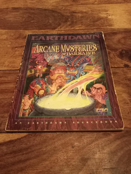 Earthdawn Arcane Mysteries Of Barsaive FASA 1997