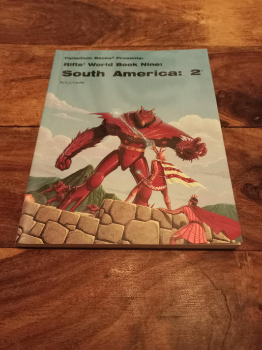 Rifts South America 2 Rifts World Books #9 Palladium 1995