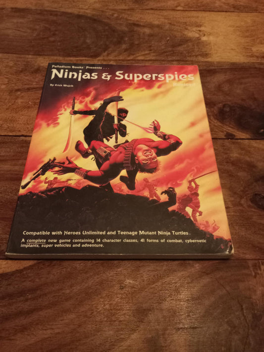 Palladium Ninjas & Superspies Revised Ed Palladium 1990