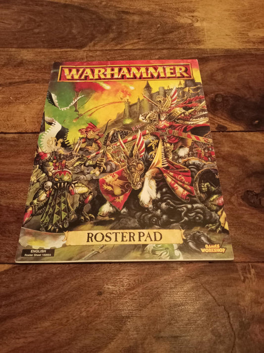 Warhammer Rosterpad Games Workshop