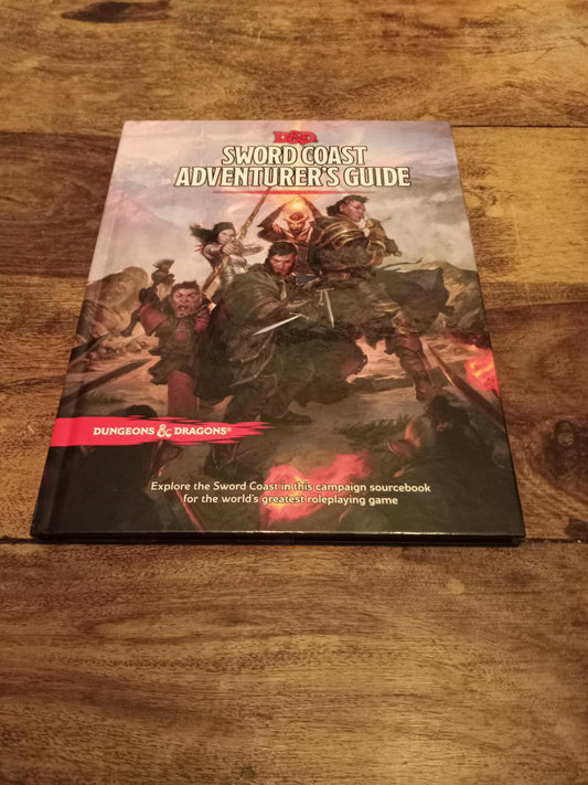 Dungeons & Dragons Sword Coast Adventurer's Guide 5th Ed Wizards of the Coast 2015