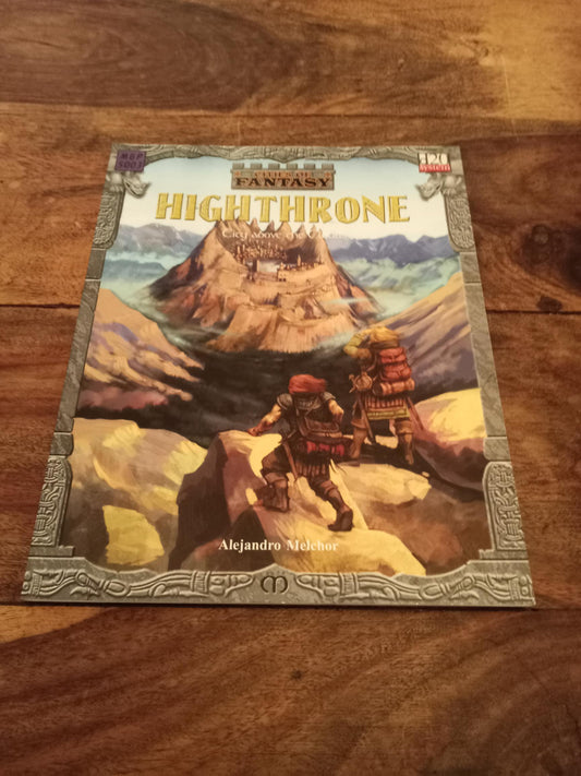 Highthrone - City Of The Clouds d20 Mongoose 2002