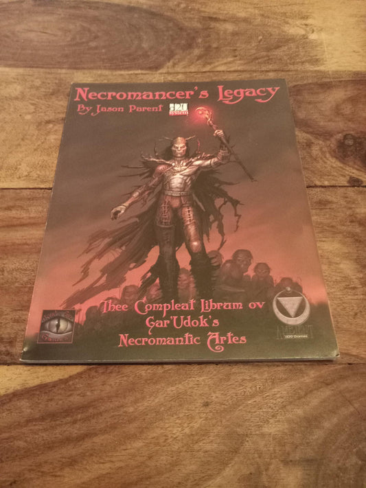 Necromancer's Legacy d20 Arcane Mysteries Mystic Eye Games 2003